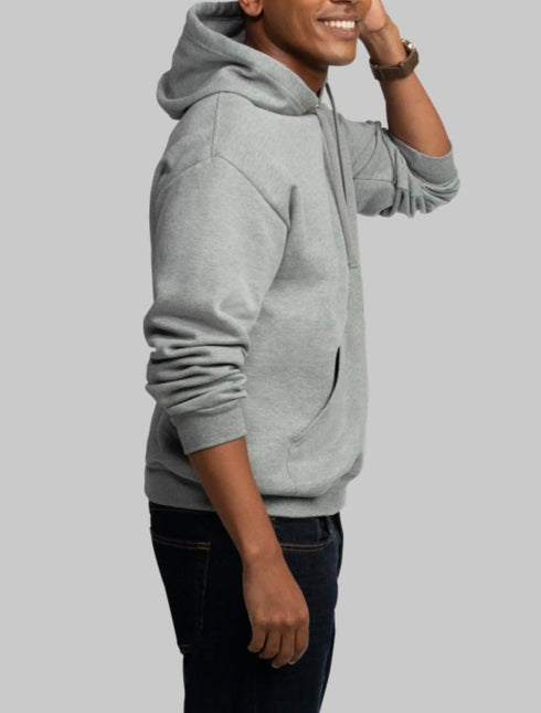 FRUIT OF THE LOOM EVERSOFT FLEECE PULLOVER HOODIE SWEATSHIRT